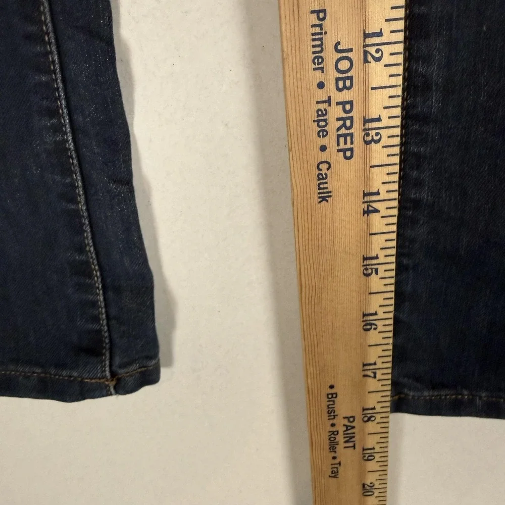 The Children's Place Jeans Kids 5 Slim Blue Dark Wash Bootcut Casual School
